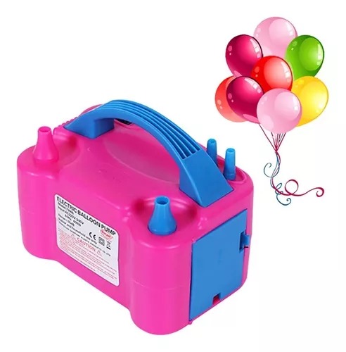 Bomba Inflador De Globos Electrico Doble